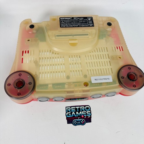 Nintendo 64 N64 Watermelon Clear Red Console Box NUS-001 #38912866 - Picture 6 of 11