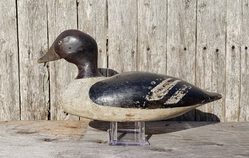 CA 1930-40 GOLDENEYE DECOY ATTRB ST LAWRENCE SEAWAY N.Y? VERMONT? LAKE CHAMPLAIN - Picture 4 of 13