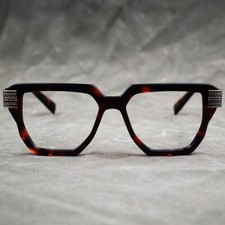 Acetate Square Retro Eyeglasses For Men Women Classic Glasses Thick Frames