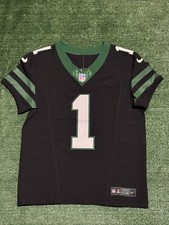 Authentic Sauce Gardner New York Jets Black 2024 Nike Vapor Elite Jersey Size 40