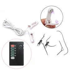Electtrosex ElectricShock Nipple Stimulation Enhancer E-stim Pulse Clips Set