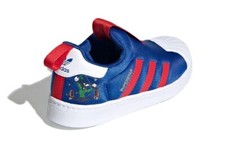 Adidas Superstar 360 Shoes FW1990 Disney Goofy Toddler Slip On Size 5.5