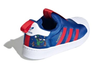 Adidas Superstar 360 Shoes FW1990 Disney Goofy Toddler Slip On