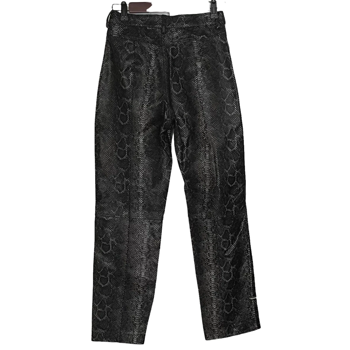 Leather hotsell snakeskin pants