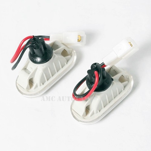 Side Marker Lamp Lights LR Pair For Nissan Frontier D40 Navara Pickup 2005 -2014 - Picture 3 of 3