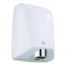 White Hand Dryer Automatic Infrared Toilets Commercial Cafe 1.6KW 62 dB UK Stock