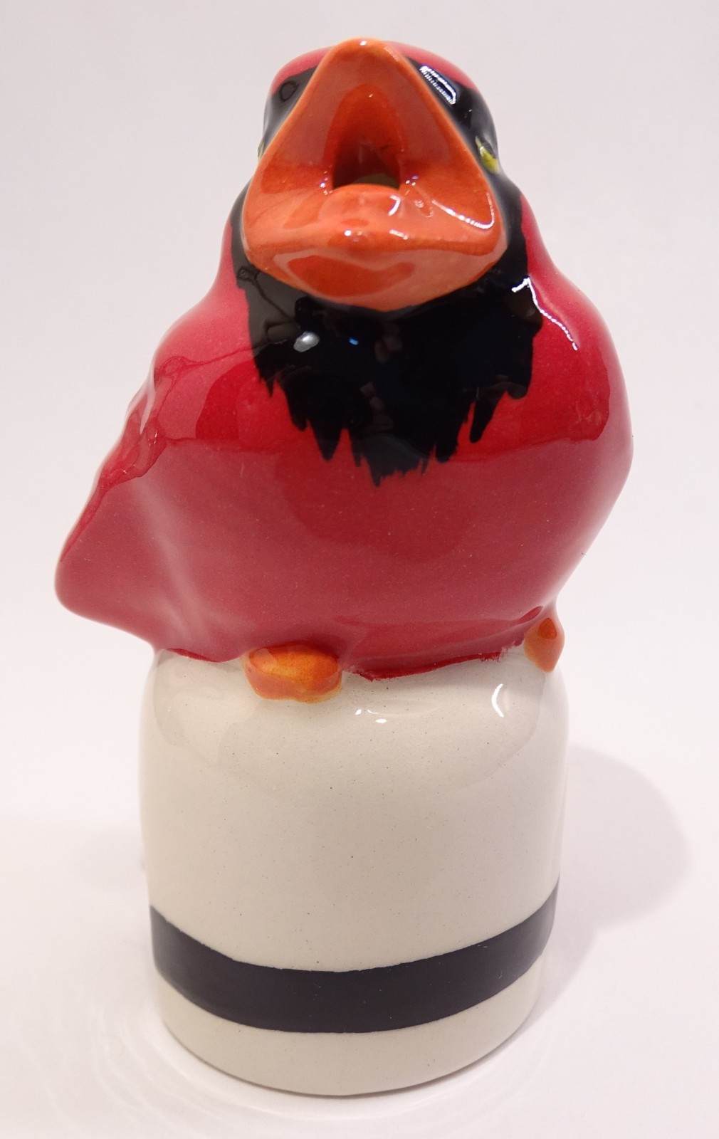 Nice Baby Cardinal Pie Bird Vent/Funnel by Sammie Roberts