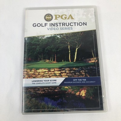 PGA Golf Instruction Video Series DVD 2008 Lowering Your Score Off The Tee