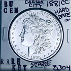1881 CC BU GEM MORGAN SILVER DOLLAR UNC MS+++ U.S. MINT RARE KEY COIN 8304