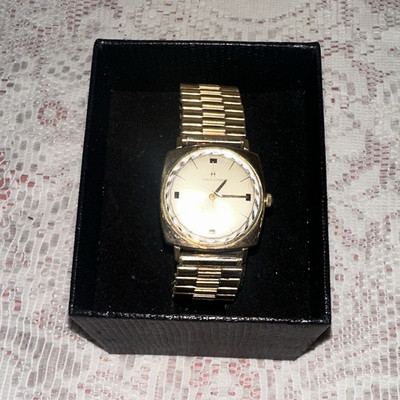Vintage Hamilton Boatswain III Swiss Watch 1960s-Excellent- Runs 10K Rolled GP