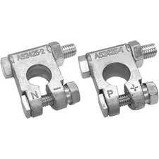 Military-Grade Battery Terminal Ends, Top-Pin Battery Terminal Set (1 Pair)