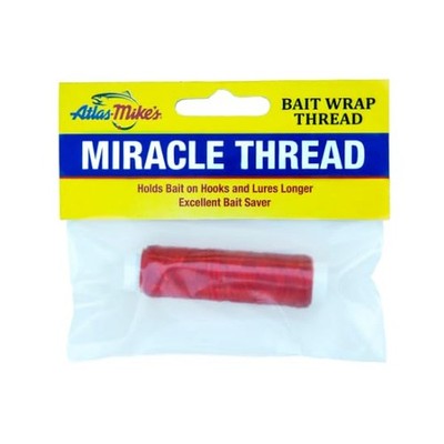 Atlas Mike's 100'' Fluorescent Miracle Bait Wrap Thread For Spawn Egg Sac Netting
