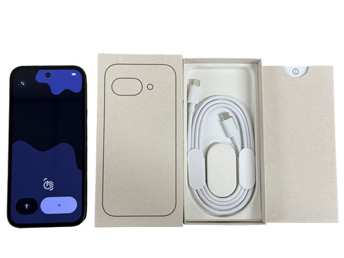 Google Pixel 9a 128GB Unlocked GSM CDMA Very Good In-Box Obsidian