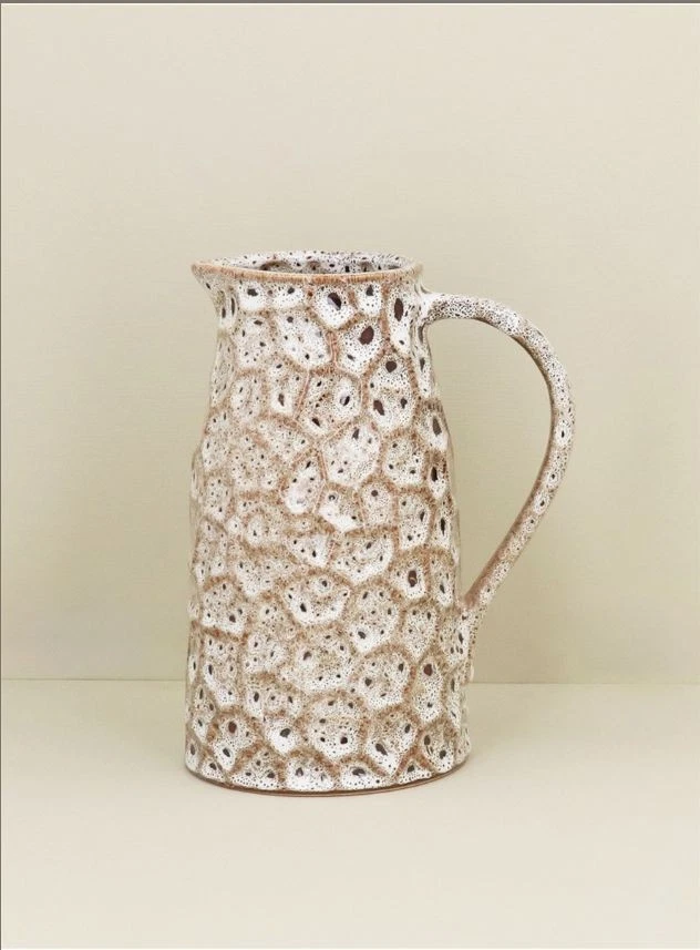 Stoneware Crater Brown Speckled Decorative Vase Jug H21cm - Gisela Graham
Opens in a new window or t