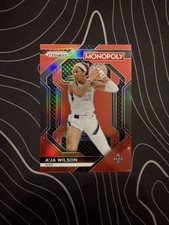 2024 Panini Prizm Monopoly WNBA Prizm Skills A'ja Wilson #WNBA3 Red Prizm /99