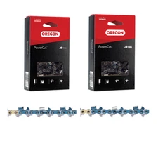 20" 2-Pack Chains Fits Echo CS-510EVL CS-550 CS-590 Timber Wolf  72EXL070G(2)