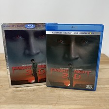 Fright Night Blu-ray/3D/DVD 3-Disc Set w/ 3D Lenticular Slipcover Colin Farrell