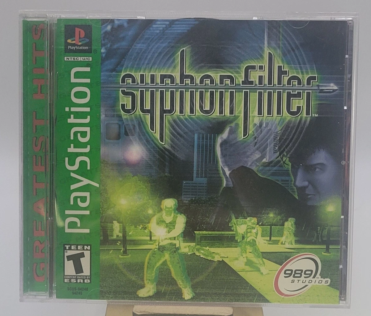 Syphon Filter PS1 (1ère édition), PAL, Version FR, Boîte Et Manuel Inclus, Comme Neuf