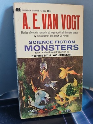 A.E. Van Vogt. Science Fiction Monsters. Vintage Sci-fi 1970