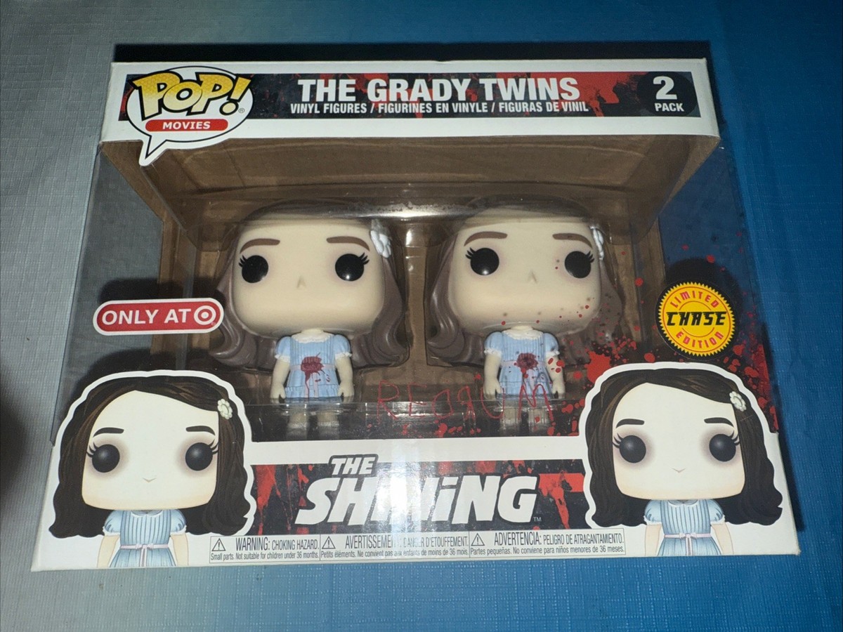 The Grady Twins (Bloody) (Chase) Funko Pop With Soft Pop Protector