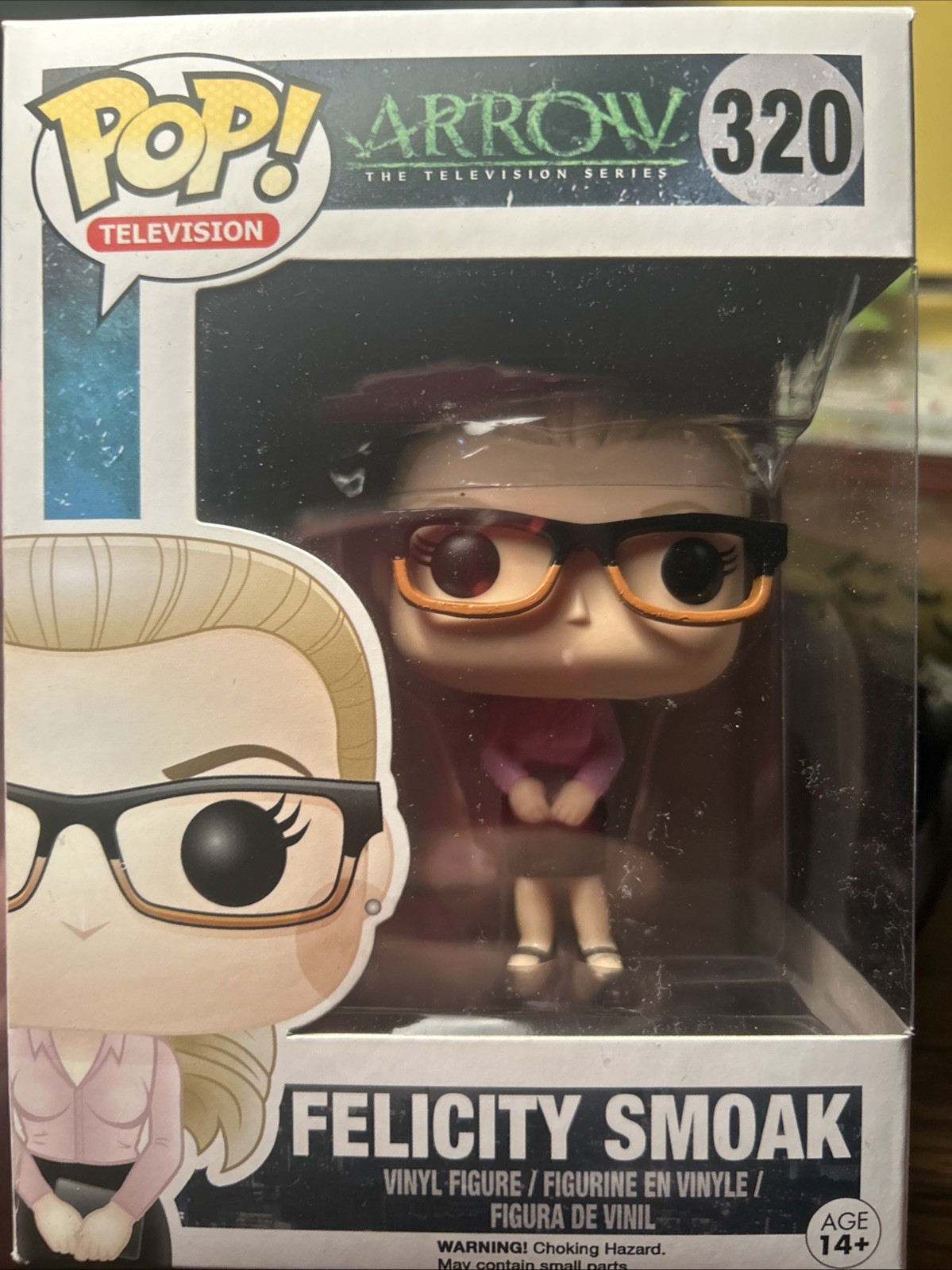 Funko Pop! Vinyl: DC Universe - Felicity Smoak #320 w/protec