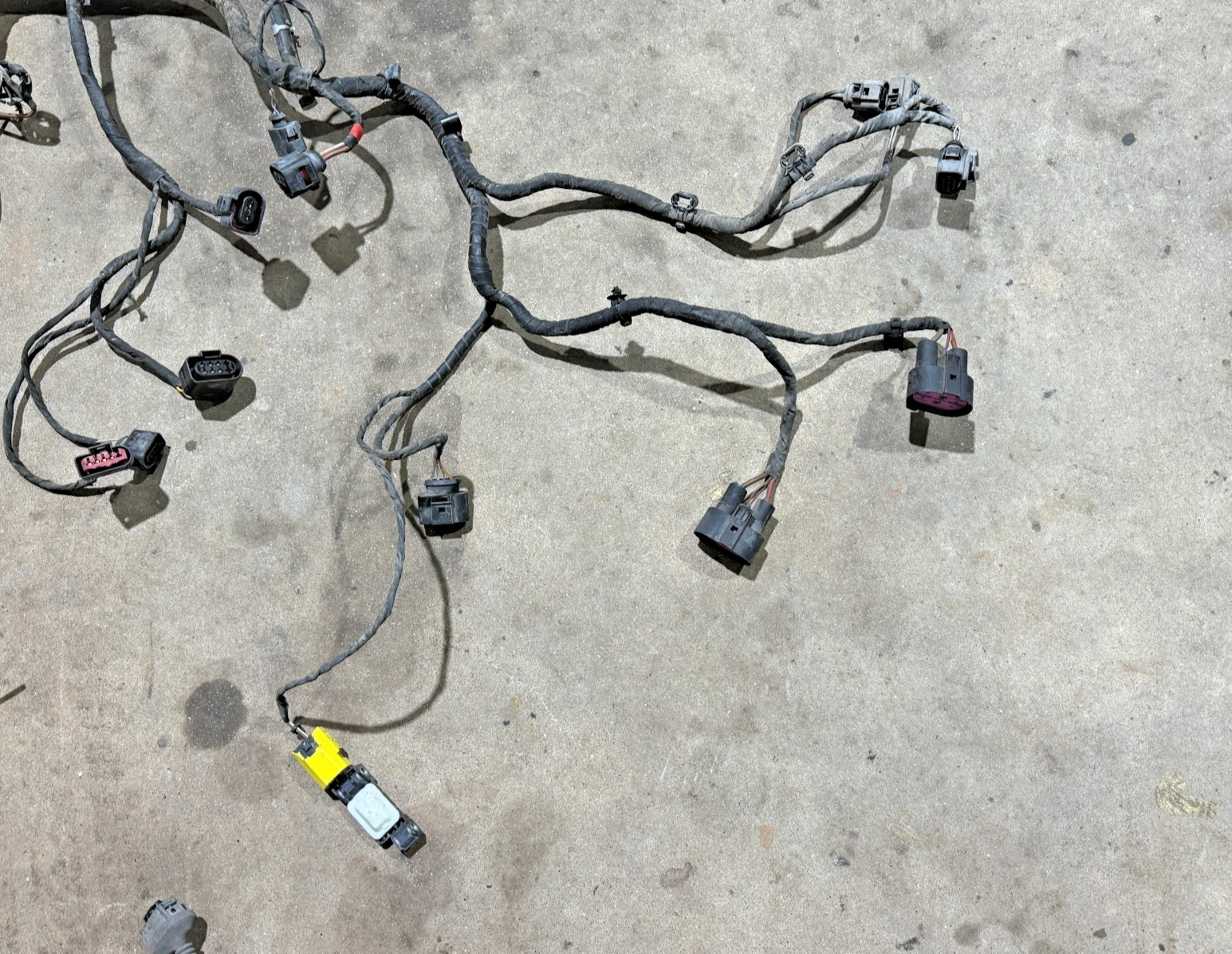 06-12 Bentley Continental Flying Spur Engine Motor Wire Wiring Harness PO43 OEM