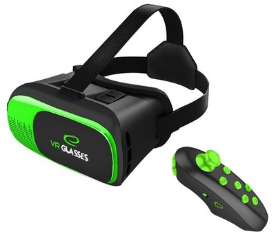 ESPERANZA 3D VR-APOKALYPSE-BRILLE MIT BLUETOOTH-CONTROLLER FÜR SPASS UND SPIELE