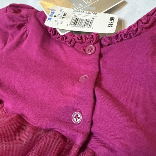 Neu mit Etikett Koala Kinder Mädchen My First Thanksgiving Kleid 18M Strick Magenta - Bild 7 von 7