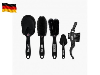 Muc-Off Premium Bürstenset - 5 Reinigungsbürsten für Fahrrad und Mountainbike mi