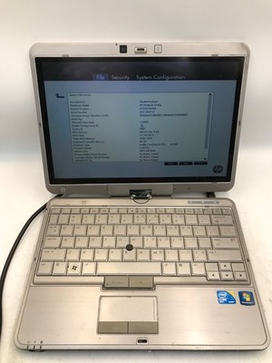HP EliteBook 2740P Intel Core i5 M560 2.6 GHz 12'' Laptop 4GB RAM-BROKEN HINGE-MZ