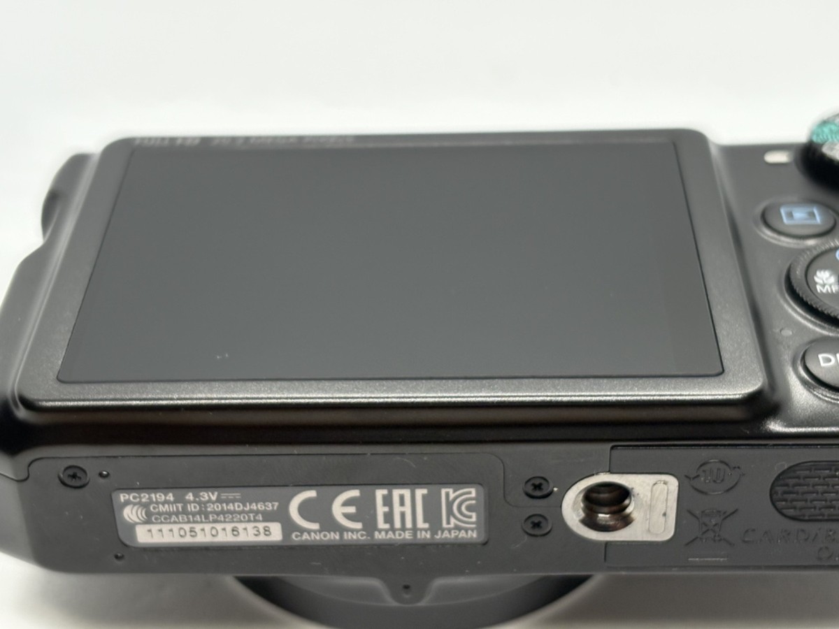 ★未使用　SX710HS　美品　ケース付き Top MINT Box/Case] Canon PowerShot SX710 HS Black Digital