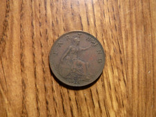 GREAT BRITAIN FARTHING 1928 COIN (885)