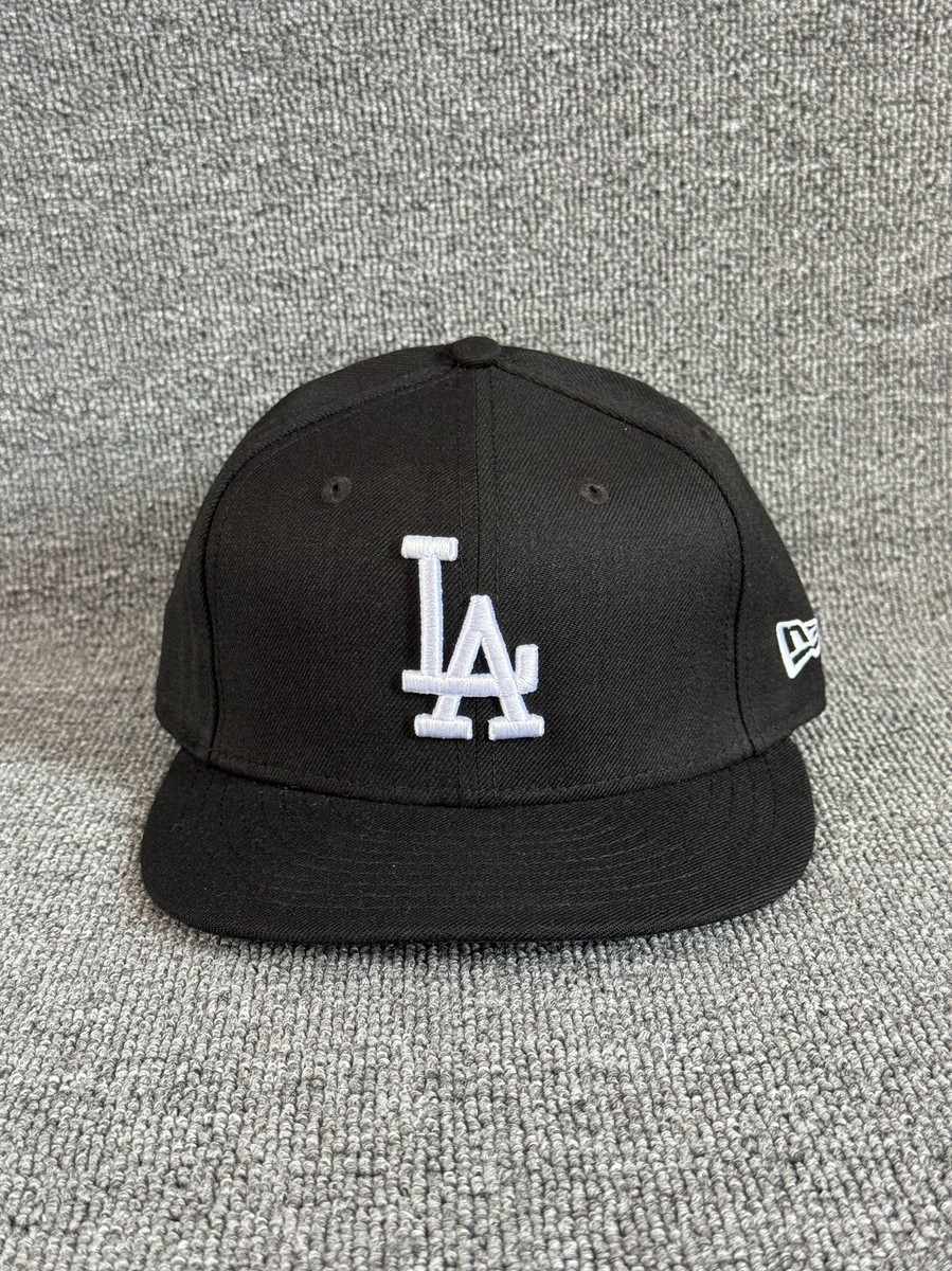 New Era LA Dodgers 59FIFTY Fitted Hat Black 7 1 8 MLB Cap