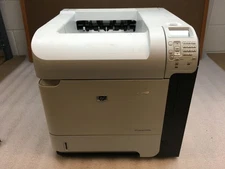 HP LaserJet P4014n Workgroup Laser Printer with 61k Pages & 1% Toner Left