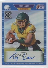 2021 Leaf Pro Set Metal 1989 Auto Blue Rainbow /75 Trey Lance #PA-TL2 Auto 1i9