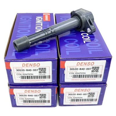 Honda Accord CR-V Acura 2.4L Ignition Coils 4pcs Denso 30520-R40-007 673-2313