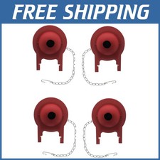 High-Quality 3" Toto Toilet Flapper 4 Pack