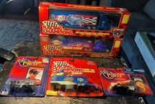 Lot Of 7 Racing Champions 4 Transporters  1 Winner's Circle Nascar  2Funny Car