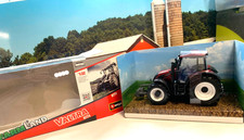 VALTRA N174. FARM.1:32. PEARL RED. VALTRA AWD 4x4 TRACTOR.FRONT WEIGHT. CAB. PUH