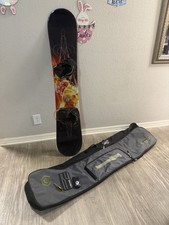 SIMS 148 cm Snowboard  with Head Bindings And...