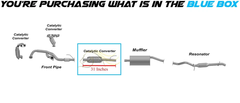 EPA-Approved Rear Catalytic Converter fits: 2005-2008 Mercury Mariner 2.3L 3.0L - Image 3 of 4