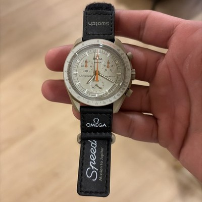 Omega x Swatch Speedmaster Moonswatch Mission to Jupiter Omega x Swatch Speedmaster Moonswatch Mission to Jupiter