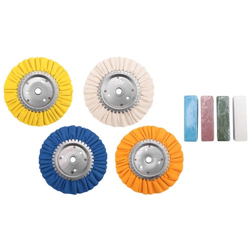 Kit De Polissage Miroir Pour Métaux - Lux Metal KIT02/100 - Meuleuse/Polisseuse
