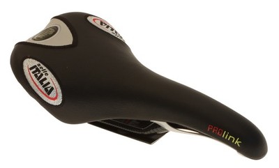 Selle Italia ProLink Saddle Manganese Rails Black Smooth Leather