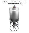 60L Conical Stainless Steel Pressure Fermenter/Kegmenter Kit
