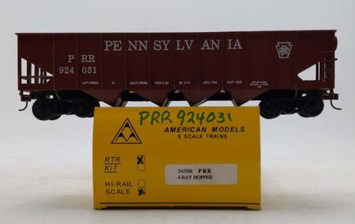 Tolva de 4 bahías American Models 3458R escala S PRR #924031 LN/caja | Zustand: Used