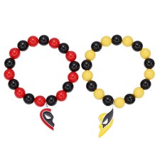 2 Pcs Best Friend Bracelets BFF Friendship Costume Necklace for Birthday Party G