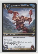2009 World of Warcraft TCG: Blood of Gladiators Spelunker Maddocks #117
