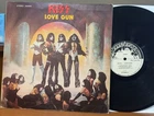 Kiss- Love Gun-  LP 1977 RARE Columbia  IMPORT (Discos Fuentes) Pressing VG/VG+