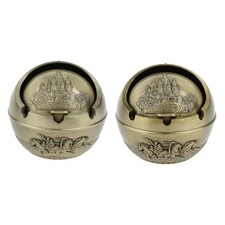 Castle Portable Metal   With Lid, Great Gift, Decor